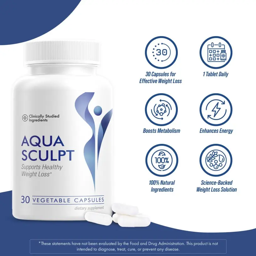 AquaSculpt Supplement Label